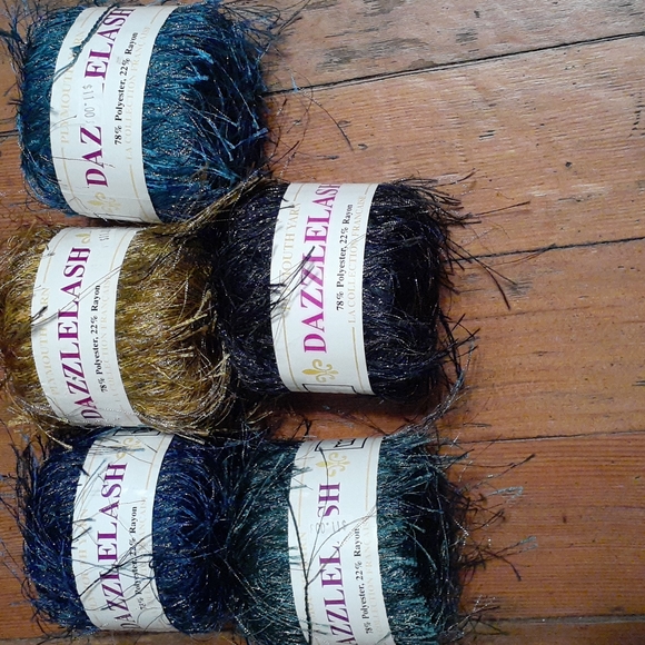 Dazzlelash Fireworks Plymouth Yarn specialty yarns new - Picture 5 of 7
